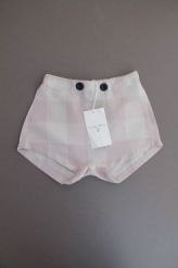 Short fin coton lin neuf  La Petite Collection
