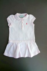 Robe polo rose pâle  Cyrillus
