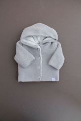 Manteau en tricot mixte  MLT La Manufacture de Layette