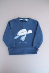 Sweat bleu mi-saison  Obaïbi