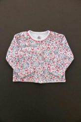 Cardigan fleuri doublé  Petit Bateau