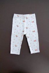 Legging écru à fleurs  Bout'chou