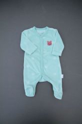 Pyjama mixte en velours  P'tit bisou