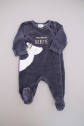 Pyjama chaud en velours  Tape à l'œil