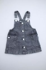 Robe salopette en denim  Zara