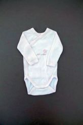 Body croisé rayé rose  Petit Bateau