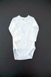 Body croisé mixte blanc  Petit Bateau