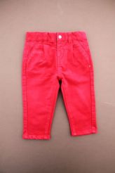 Pantalon rouge souple  Obaïbi