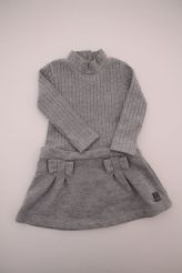 Robe de fête gris pailleté  Lili Gaufrette