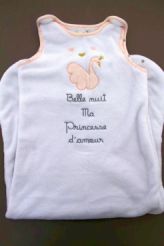 Gigoteuse polaire douce  Mes Petits Cailloux