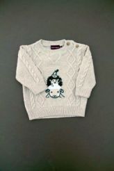 Pull tricot doux beige  Sergent Major