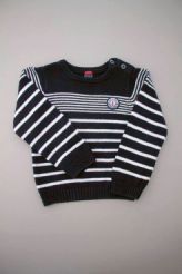 Pull marinière mi-saison  Terre de marins