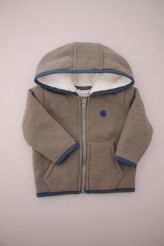 Gilet kaki doubl&eacute; sherpa  ikks