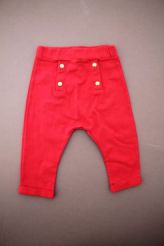 Pantalon rouge dor&eacute;  Petit Bateau