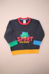 Sweat fin marine l&eacute;ger  Petit Bateau