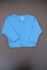 Gilet bleu l&eacute;ger &eacute;t&eacute; neuf  Petit Bateau