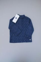 Sous-pull fleuri neuf  Petit Bateau