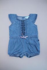 Combi chambray brod&eacute;e  Oba&iuml;bi