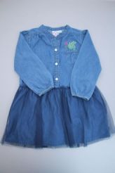 Robe brod&eacute;e mi-saison  La Compagnie des Petits