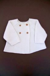 Gilet tricot coton mixte  La Redoute