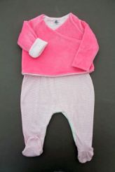 Pyjama &agrave; pois 2 pi&egrave;ces  Petit Bateau