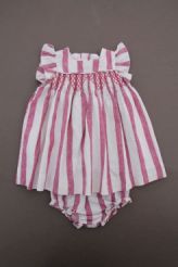 Robe &agrave; smocks et bloomer  Gocco