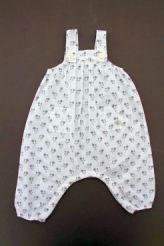 Salopette popeline l&eacute;g&egrave;re  Petit Bateau