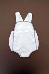 Salopette &eacute;t&eacute; en popeline  Jacadi