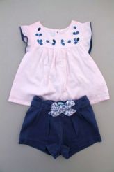 Ensemble brod&eacute; l&eacute;ger &eacute;t&eacute;  Oba&iuml;bi