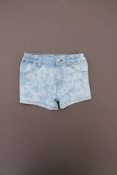 Short denim bleu p&acirc;le  Benetton