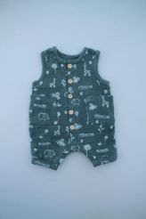 Salopette gaze de coton  Vertbaudet