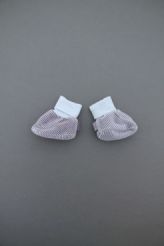 Chaussons en velours   P'tit bisou