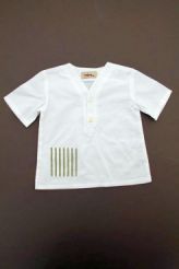 Chemisette blanche &eacute;t&eacute;  maloup