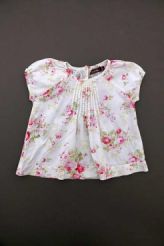 Blouse imprim&eacute;e florale  bout'chou