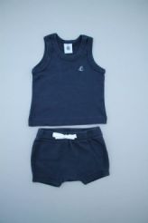 Ensemble l&eacute;ger marine  Petit Bateau