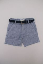 Short bleu chin&eacute; l&eacute;ger  Losan