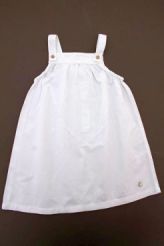 Robe blanche l&eacute;ger &eacute;t&eacute;  Petit Bateau