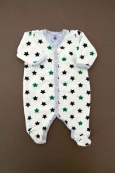 Dors-bien velours &eacute;toiles  Petit Bateau