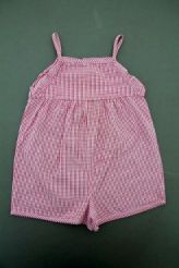 Salopette short vichy  Zara