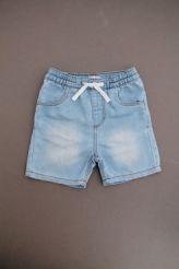 Short souple denim bleu DU PAREIL...au m&ecirc;me