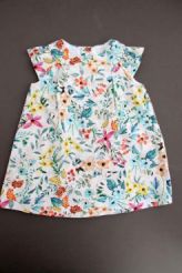 Robe &agrave; fleurs color&eacute;es  Zara