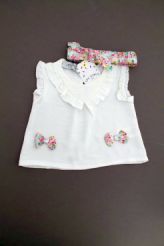 Blouse et bandeau neufs  LPC GIRLS