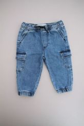 Pantalon denim souple  Zara