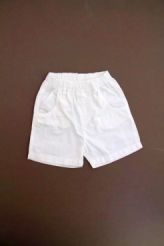 Short popeline blanc &eacute;t&eacute;  Girandola GRD Baby