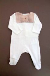 Pyjama velours col marin  Cyrillus