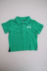 Polo vert &eacute;meraude  bout'chou