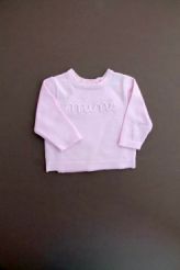 Pull doux rose p&acirc;le  absorba