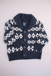 Gilet jacquard doubl&eacute;  babyGap