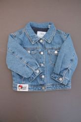 Veste matelass&eacute;e en jean  Zara