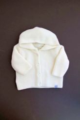 Manteau en tricot mixte  MLT La Manufacture de Layette